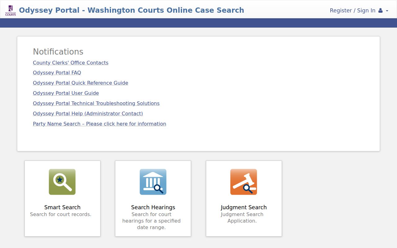 Okanogan County court docket Superior Court services